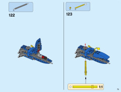 LEGO 70614 instructions page 73 – build guide