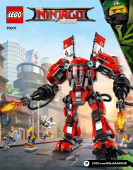 LEGO 70615 instructions page 1 – build guide