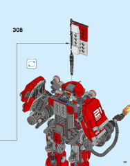 LEGO 70615 instructions page 135 – build guide
