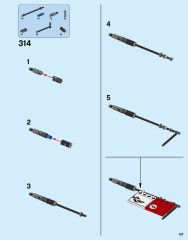 LEGO 70615 instructions page 137 – build guide