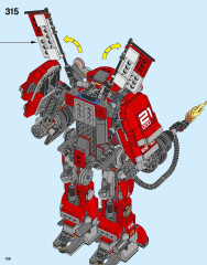 LEGO 70615 instructions page 138 – build guide
