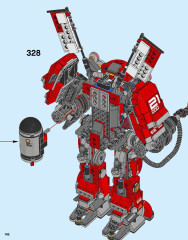 LEGO 70615 instructions page 142 – build guide