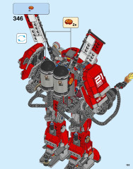 LEGO 70615 instructions page 153 – build guide