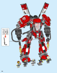 LEGO 70615 instructions page 154 – build guide