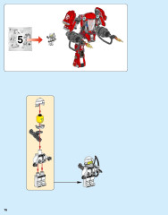 LEGO 70615 instructions page 76 – build guide