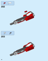 LEGO 70615 instructions page 84 – build guide
