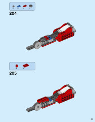 LEGO 70615 instructions page 85 – build guide