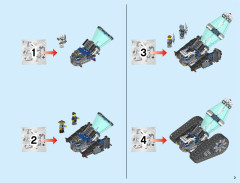 LEGO 70616 instructions page 3 – build guide