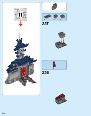 LEGO 70617 instructions page 210 – build guide