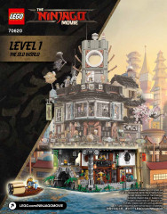 LEGO 70620 instructions page 1 – build guide