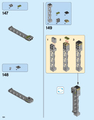 LEGO 70620 instructions page 154 – build guide