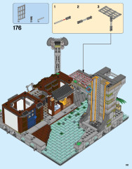 LEGO 70620 instructions page 181 – build guide