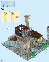 LEGO 70620 instructions page 182 – build guide