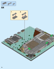 LEGO 70620 instructions page 76 – build guide