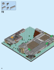 LEGO 70620 instructions page 84 – build guide