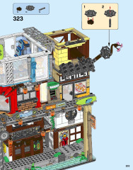 LEGO 70620 instructions page 203 – build guide