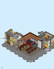 LEGO 70620 instructions page 72 – build guide