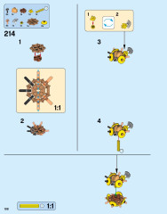 LEGO 70620 instructions page 108 – build guide