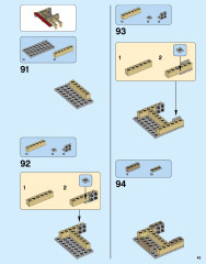 LEGO 70620 instructions page 43 – build guide