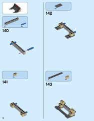 LEGO 70620 instructions page 72 – build guide