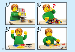 LEGO 70621 instructions page 2 – build guide