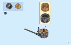 LEGO 70622 instructions page 13 – build guide
