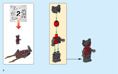 LEGO 70622 instructions page 2 – build guide