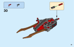 LEGO 70622 instructions page 21 – build guide