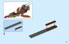 LEGO 70623 instructions page 13 – build guide