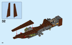 LEGO 70623 instructions page 44 – build guide