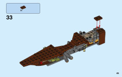 LEGO 70623 instructions page 45 – build guide