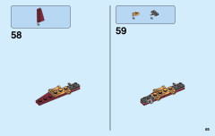 LEGO 70623 instructions page 65 – build guide