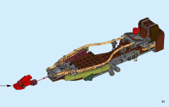 LEGO 70623 instructions page 71 – build guide