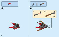 LEGO 70623 instructions page 8 – build guide