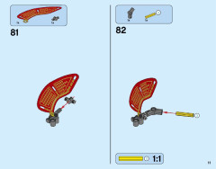 LEGO 70623 instructions page 11 – build guide