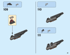 LEGO 70623 instructions page 25 – build guide