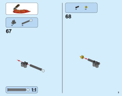 LEGO 70623 instructions page 3 – build guide