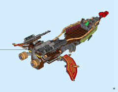 LEGO 70623 instructions page 35 – build guide