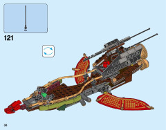 LEGO 70623 instructions page 38 – build guide
