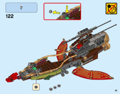LEGO 70623 instructions page 39 – build guide