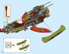 LEGO 70623 instructions page 40 – build guide