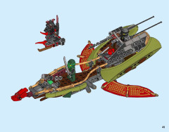 LEGO 70623 instructions page 41 – build guide