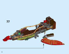 LEGO 70623 instructions page 8 – build guide