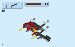 LEGO 70624 instructions page 20 – build guide