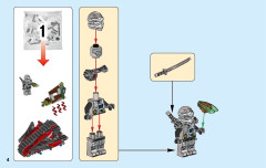 LEGO 70624 instructions page 4 – build guide