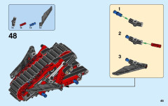 LEGO 70624 instructions page 45 – build guide