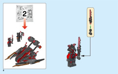 LEGO 70624 instructions page 2 – build guide