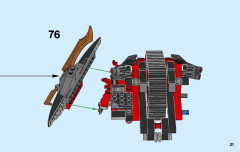 LEGO 70624 instructions page 21 – build guide