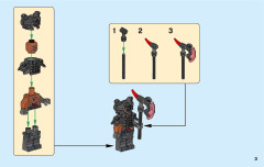 LEGO 70624 instructions page 3 – build guide