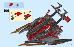 LEGO 70624 instructions page 45 – build guide